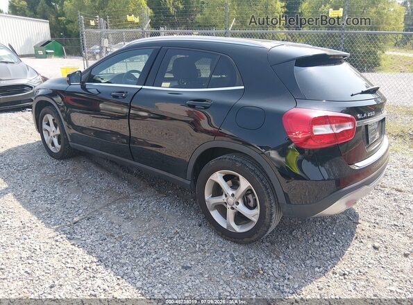 WDCTG4EB6JJ369252 2018 MERCEDES-BENZ GLA 250 Black Trasero izquierdo