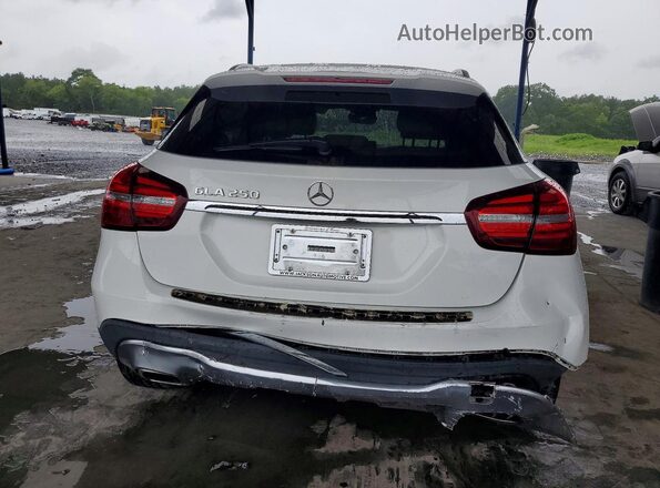 WDCTG4EB6JJ513219 2018 MERCEDES-BENZ GLA White Հետևի տեսք