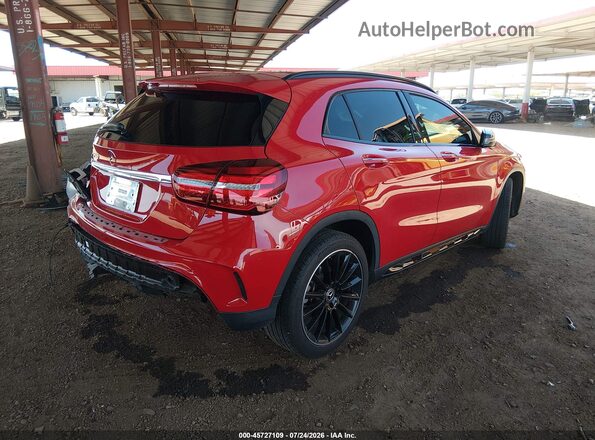 WDCTG4EB6LJ663723 2020 MERCEDES-BENZ GLA 250 Red Trasero derecho