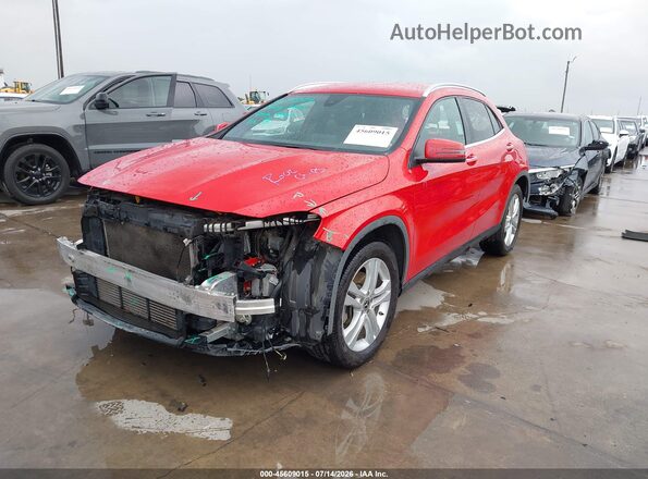 WDCTG4EB6LU022442 2020 MERCEDES-BENZ GLA 250 Red წინა მარცხენა ხედი სამი მეოთხედიდან
