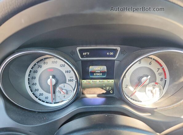WDCTG4EB7GJ197791 2016 MERCEDES-BENZ GLA White Սարքավորումների վահանակի տեսք