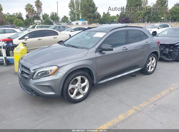 WDCTG4EB7HJ285984 2017 MERCEDES-BENZ GLA 250 Gray წინა მარცხენა ხედი სამი მეოთხედიდან
