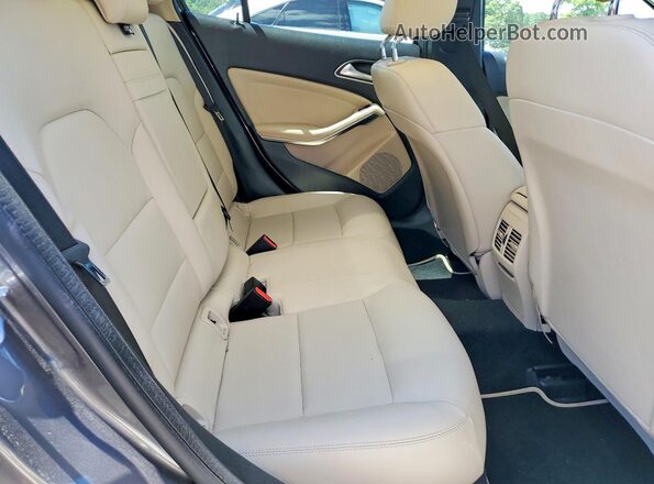 WDCTG4EB7KJ602900 2019 MERCEDES-BENZ GLA Gray Вид задніх сидінь