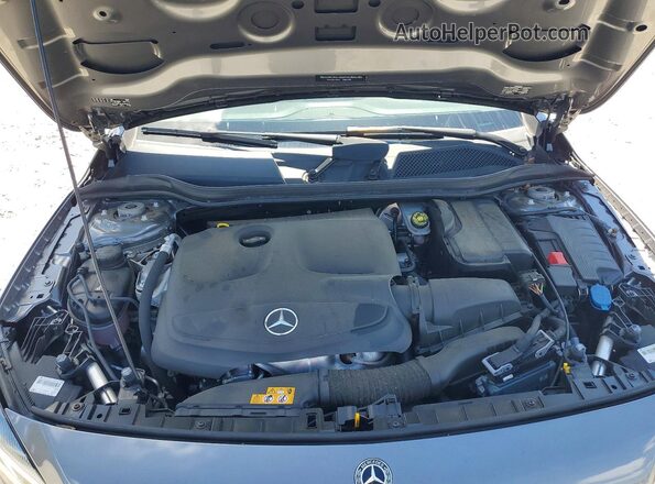 WDCTG4EB7KJ602900 2019 MERCEDES-BENZ GLA Gray Вид задньої частини салону