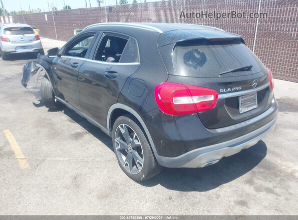 WDCTG4EB7KU009679 2019 MERCEDES-BENZ GLA 250 Black Задня ліва чверть