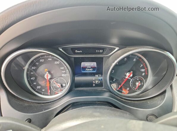 WDCTG4EB8LU023169 2020 MERCEDES-BENZ GLA Black Vista del cuadro de instrumentos