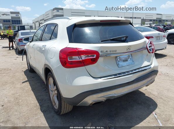 WDCTG4EB9GJ204160 2016 MERCEDES-BENZ GLA 250 Белый Задняя левая четверть