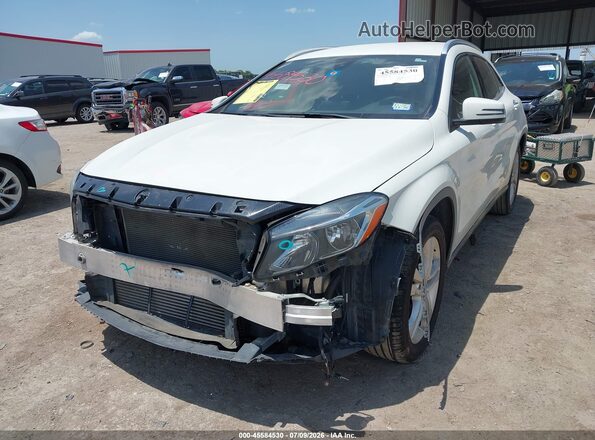 WDCTG4EB9GJ204160 2016 MERCEDES-BENZ GLA 250 Белый Передняя левая четверть