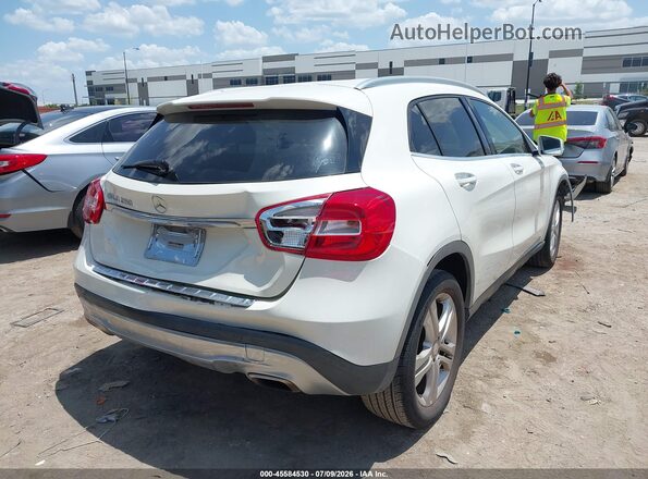 WDCTG4EB9GJ204160 2016 MERCEDES-BENZ GLA 250 Белый Задняя правая четверть