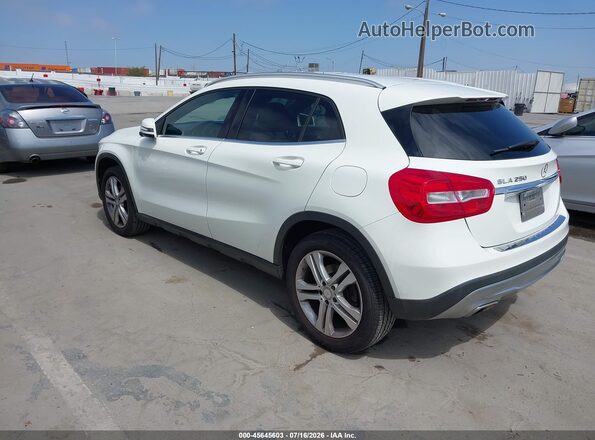 WDCTG4EB9HJ343495 2017 MERCEDES-BENZ GLA 250 White Trasero izquierdo
