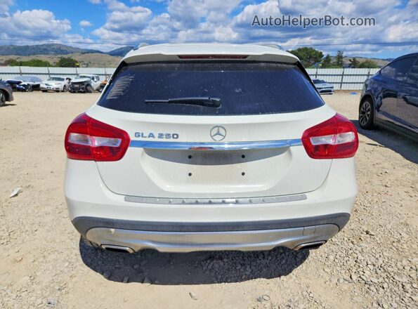 WDCTG4EB9HJ349846 2017 MERCEDES-BENZ GLA White Rear view
