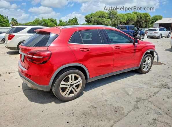 WDCTG4EB9JJ394162 2018 MERCEDES-BENZ GLA Красный Задняя правая четверть