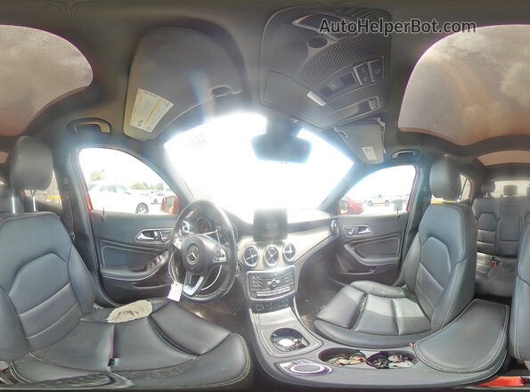 WDCTG4EB9JJ394162 2018 MERCEDES-BENZ GLA Красный Вид наклейки с VIN-кодом