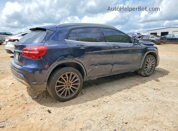 WDCTG4EB9JJ434689 2018 MERCEDES-BENZ GLA Синий Задняя правая четверть
