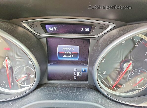 WDCTG4EB9KU000837 2019 MERCEDES-BENZ GLA White Սարքավորումների վահանակի տեսք