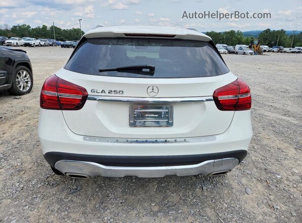 WDCTG4EB9KU000837 2019 MERCEDES-BENZ GLA White Հետևի տեսք