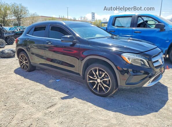 WDCTG4EBXGJ260530 2016 MERCEDES-BENZ GLA Black Przód prawy