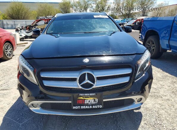 WDCTG4EBXGJ260530 2016 MERCEDES-BENZ GLA Black Widok z przodu