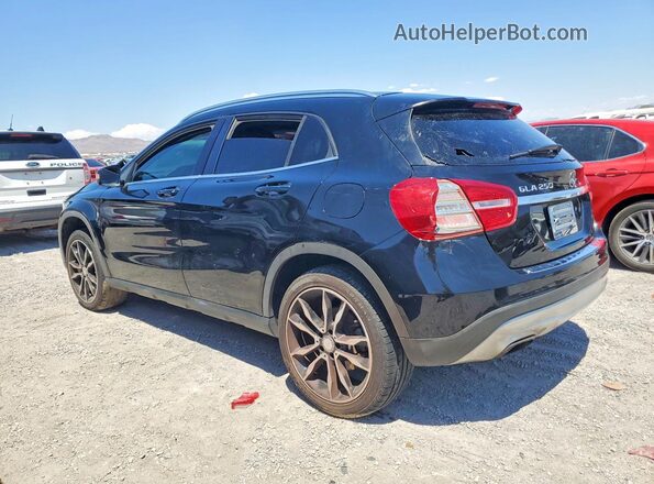 WDCTG4EBXGJ260530 2016 MERCEDES-BENZ GLA Black Tył lewy