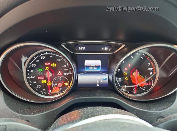 WDCTG4EBXJJ489538 2018 MERCEDES-BENZ GLA Gray Widok zestawu wskaźników