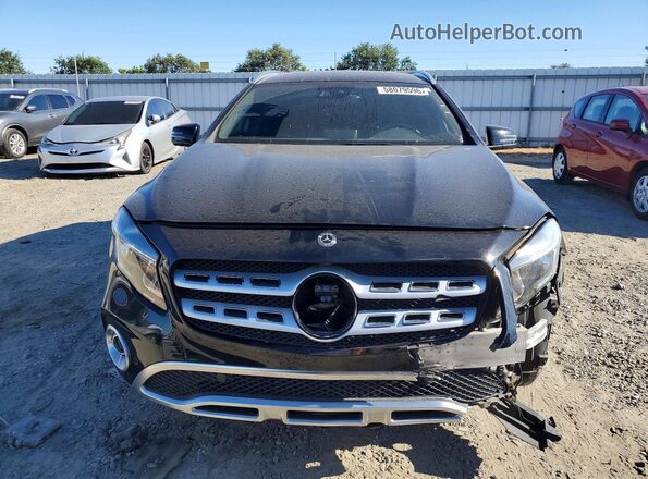 WDCTG4EBXKU010907 2019 MERCEDES-BENZ GLA Black Front view