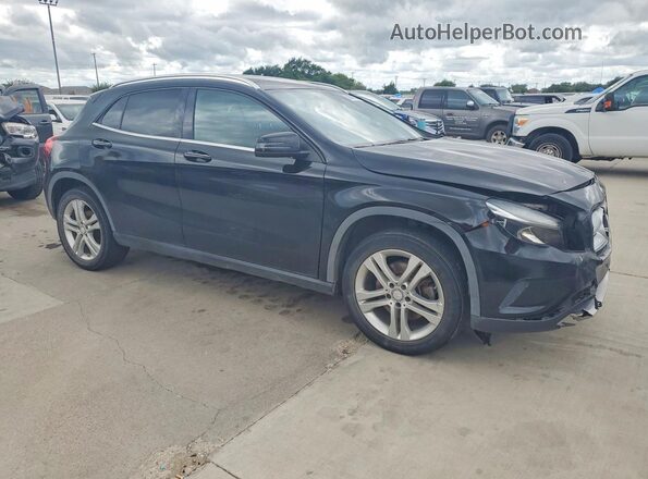 WDCTG4GB1GJ209544 2016 MERCEDES-BENZ GLA Black Առջևի աջ