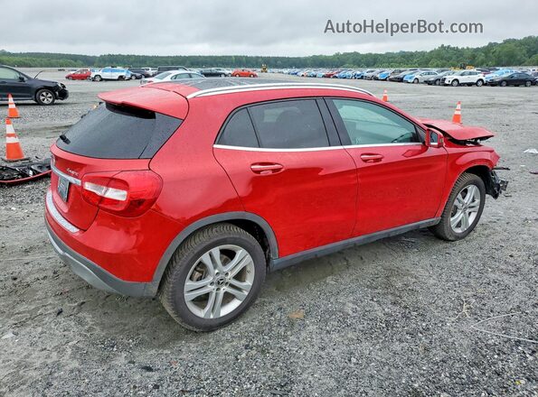 WDCTG4GB2JJ380326 2018 MERCEDES-BENZ GLA Red Tył prawy