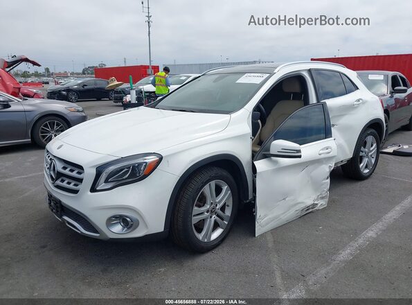 WDCTG4GB2JU000237 2018 MERCEDES-BENZ GLA 250 Белый Передняя левая четверть