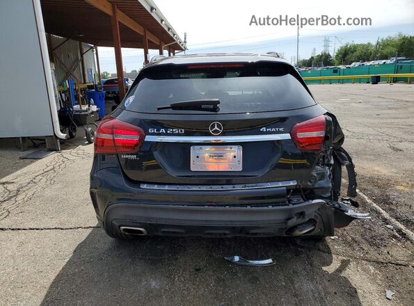 WDCTG4GB2LJ664493 2020 MERCEDES-BENZ GLA Черный Вид сзади