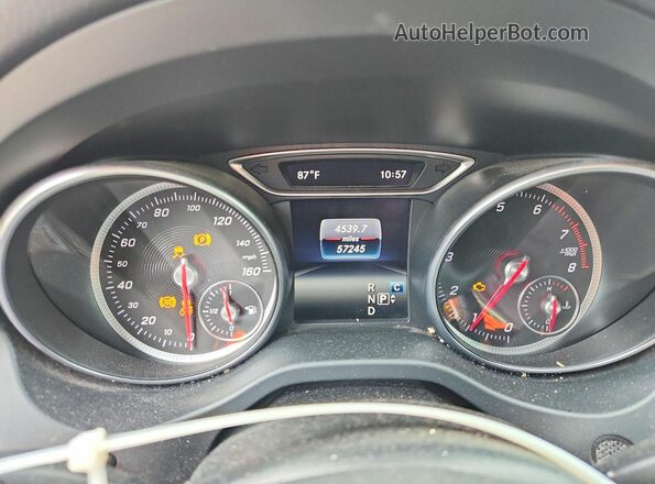 WDCTG4GB2LU023715 2020 MERCEDES-BENZ GLA Gray Սարքավորումների վահանակի տեսք