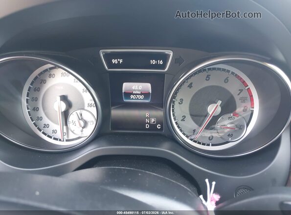 WDCTG4GB4GJ188530 2016 MERCEDES-BENZ GLA 250 White Vista de los asientos traseros