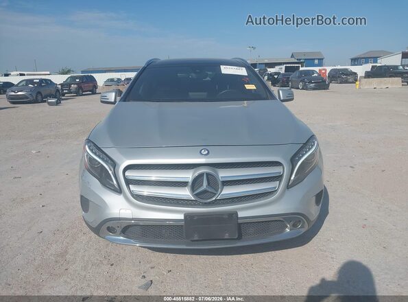 WDCTG4GB4GJ217038 2016 MERCEDES-BENZ GLA 250 Silver Instrument cluster view