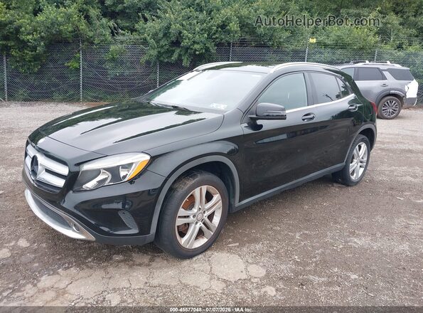 WDCTG4GB4HJ298222 2017 MERCEDES-BENZ GLA 250 Black წინა მარცხენა ხედი სამი მეოთხედიდან