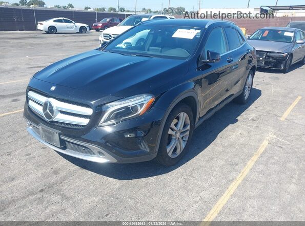 WDCTG4GB4HJ333003 2017 MERCEDES-BENZ GLA 250 Black Przód lewy