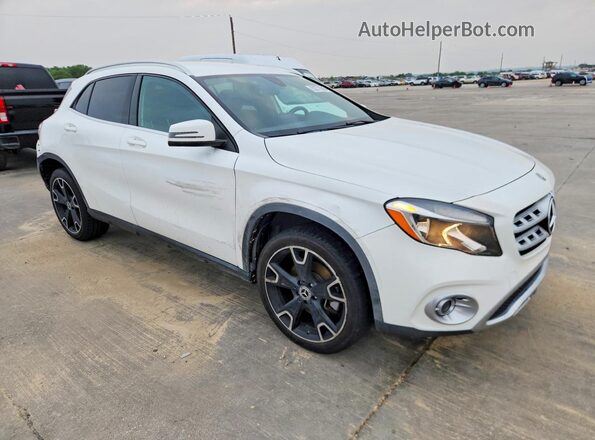 WDCTG4GB4LU028463 2020 MERCEDES-BENZ GLA Белый Передняя правая четверть