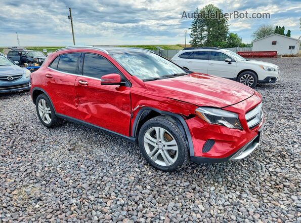 WDCTG4GB6HJ332452 2017 MERCEDES-BENZ GLA Red Front right