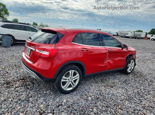 WDCTG4GB6HJ332452 2017 MERCEDES-BENZ GLA Red Rear right