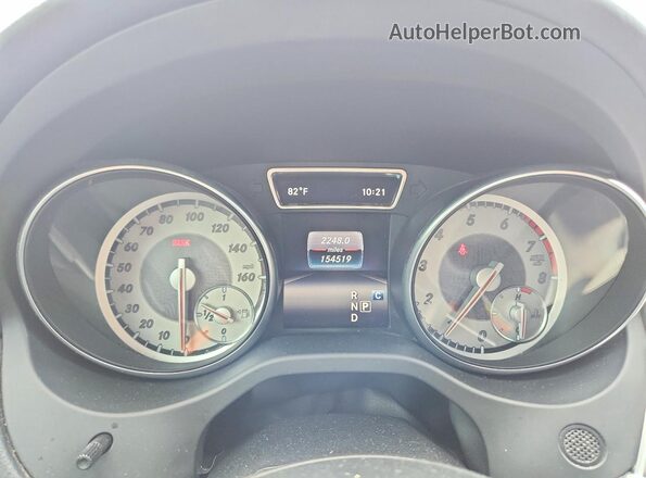 WDCTG4GB6HJ332452 2017 MERCEDES-BENZ GLA Red Instrument cluster view