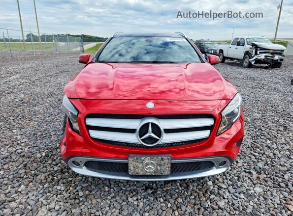 WDCTG4GB6HJ332452 2017 MERCEDES-BENZ GLA Red Front view