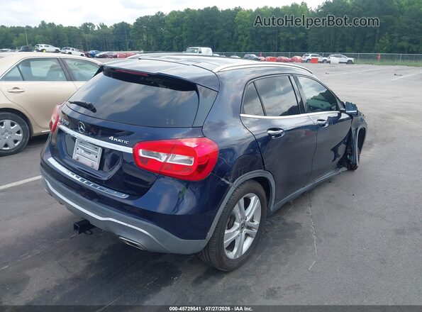 WDCTG4GB6JJ478744 2018 MERCEDES-BENZ GLA 250 Синий Задняя правая четверть