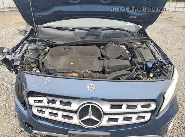 WDCTG4GB7LJ679068 2020 MERCEDES-BENZ GLA Blue Vista del compartimento del motor