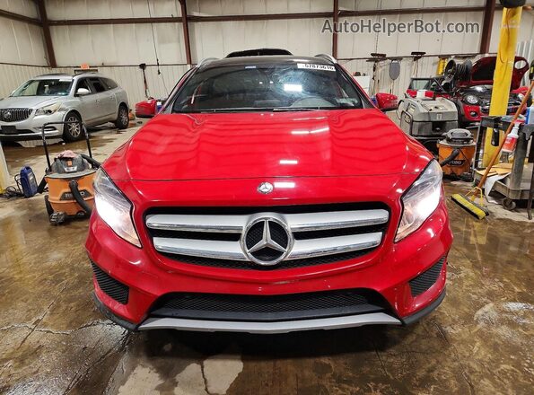 WDCTG4GB8GJ239222 2016 MERCEDES-BENZ GLA Red Դիմացի տեսք