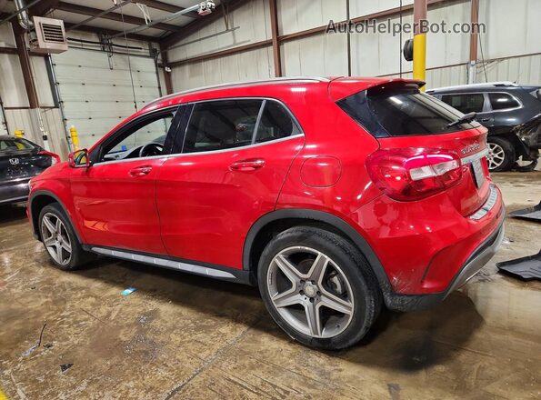 WDCTG4GB8GJ239222 2016 MERCEDES-BENZ GLA Red Հետևի ձախ