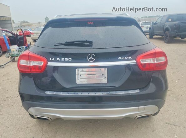 WDCTG4GB8HJ309304 2017 MERCEDES-BENZ GLA Black Vista trasera