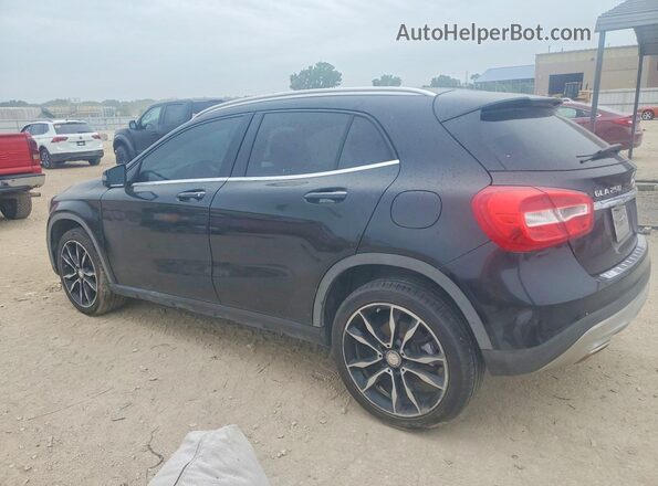 WDCTG4GB8HJ309304 2017 MERCEDES-BENZ GLA Black Trasero izquierdo