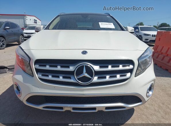 WDCTG4GB8JJ398104 2018 MERCEDES-BENZ GLA 250 White Widok z przodu