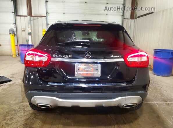WDCTG4GB8KU017366 2019 MERCEDES-BENZ GLA Black Вид ззаду