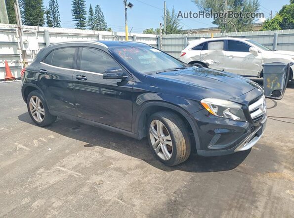 WDCTG4GBXGJ211146 2016 MERCEDES-BENZ GLA Black წინა მარჯვენა
