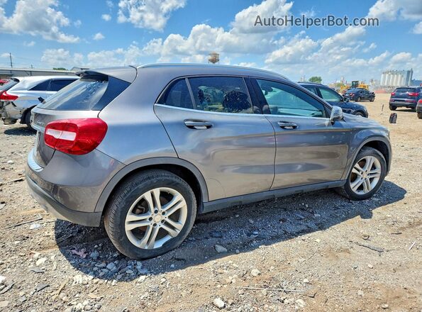 WDCTG4GBXHJ336441 2017 MERCEDES-BENZ GLA Серебряный Задняя правая четверть