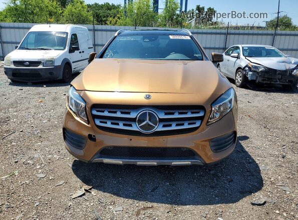 WDCTG4GBXJJ412374 2018 MERCEDES-BENZ GLA Orange Front view